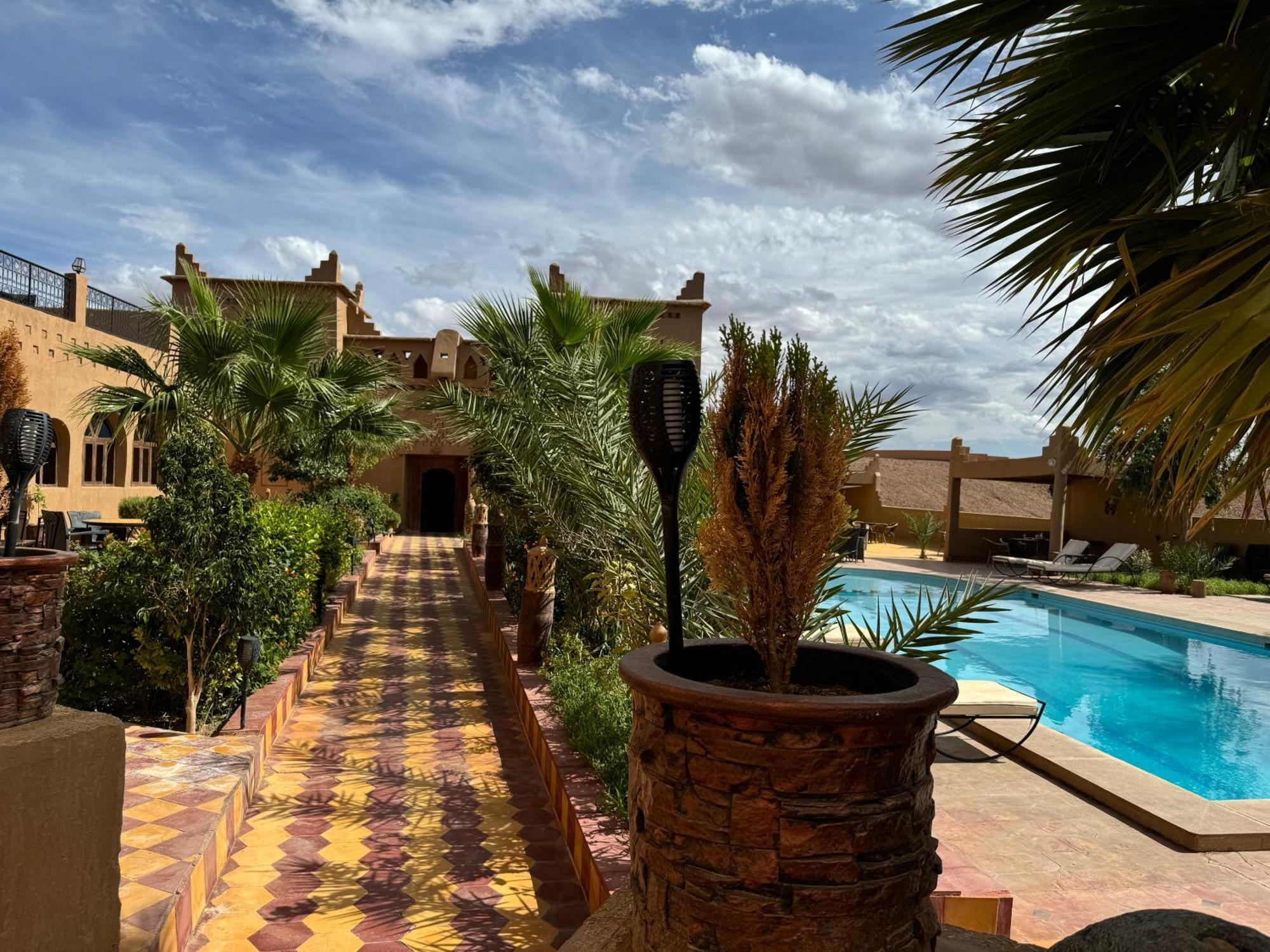 Hotel Kasbah Ait Benhadda Skoura Exterior foto