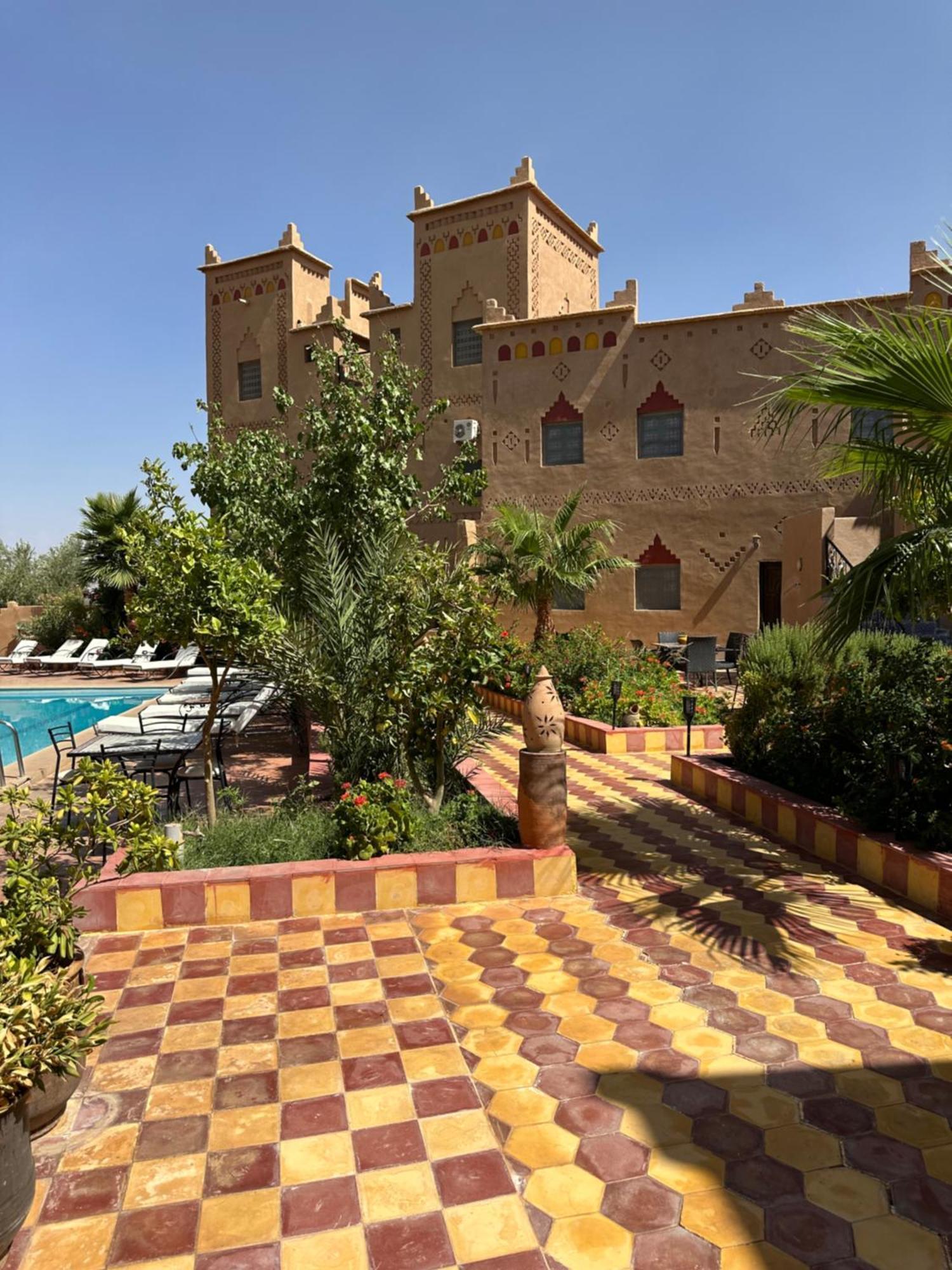 Hotel Kasbah Ait Benhadda Skoura Exterior foto